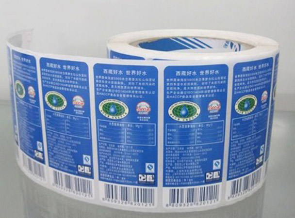饮料包装不干胶